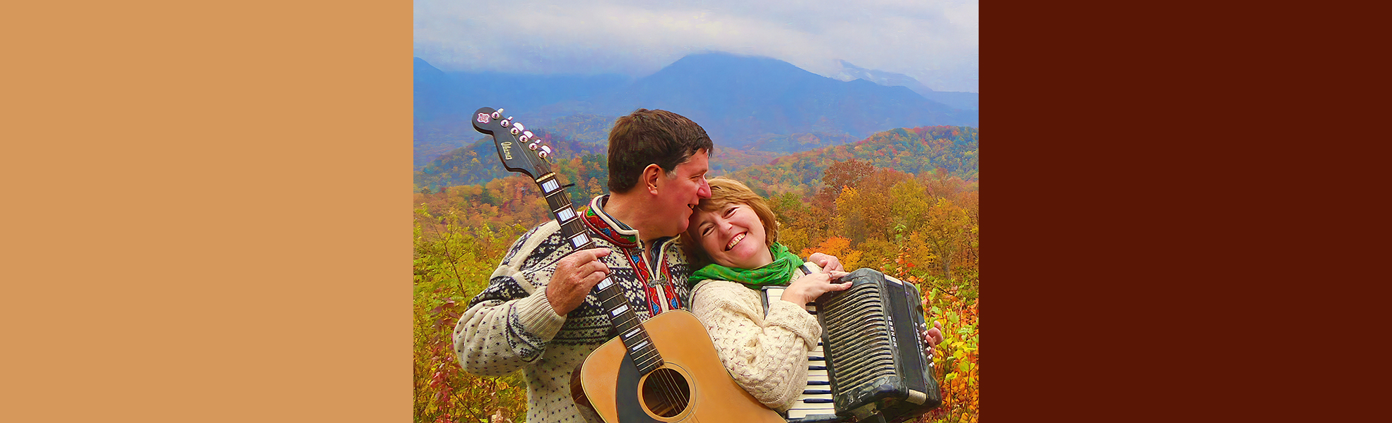 Cormac and Fiona Guitar and Accordian